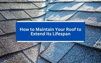 How to Maintain Your Roof to Extend Its Lifespan